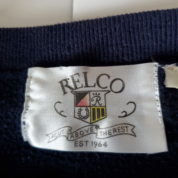 Oxford University crewneck sweater. Large (see measurements) Navy/Green.… - Picture 2 of 11